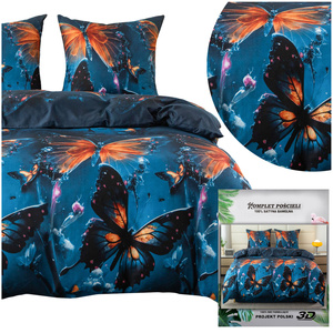 Bedding set 160 x 200 3pcs Satin Maria 3149