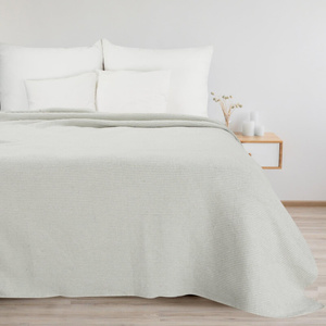 70 x 160 Design Cotton-Acrylic Amber Cream Blanket