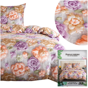 Bedding 140 x 200 2cz Satin Maria 3293