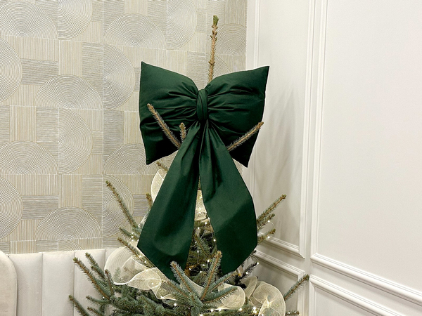 Bow 100 x 60 Cushion Christmas Decoration Decorative Big Bow 03