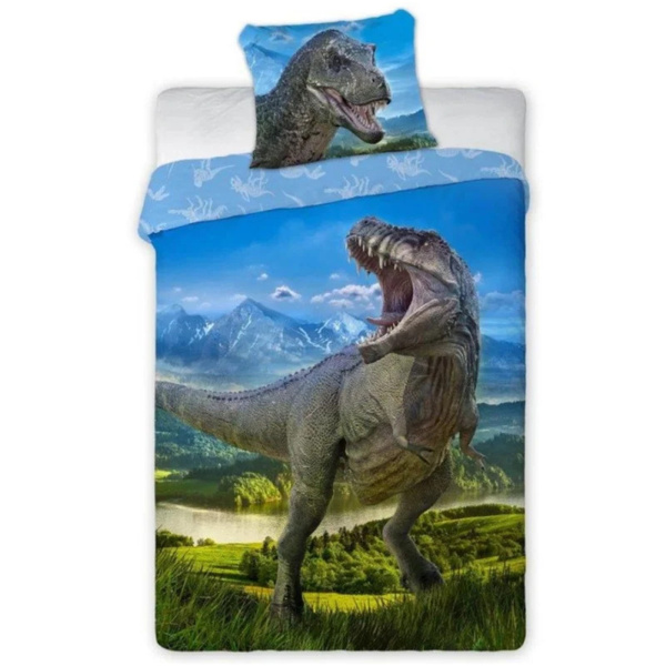 Pościel 140 x 200 Młodzieżowa T-REX 001