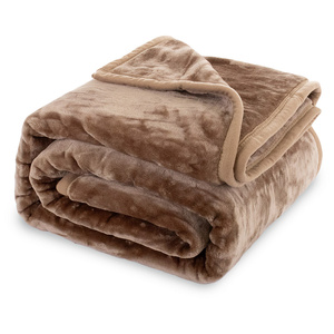 Koc 70 x 160 Akrylowy Jednolity Ciepły Yasemin 04