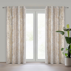 Curtain 135 x 250 Velvet Eyelets Sofi K+Szam