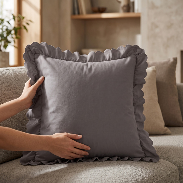 Poszewka 45 x 45 z Falbaną Luxury Jowita 06