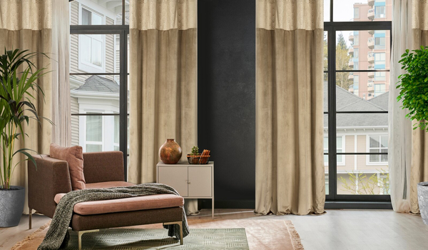 Zasłona 140 x 250 Dekoracyjna Przelotki Agnes Beż