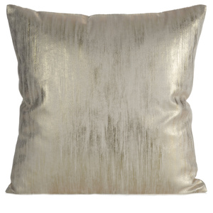 Poszewka 45x45 Dekoracyjna Welwet EMILA Krem+Sza