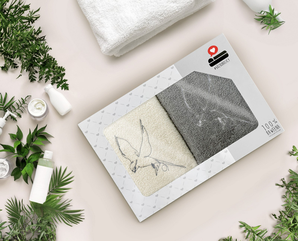 Komplet Ręczników 2szt. 50x100 Luba 22