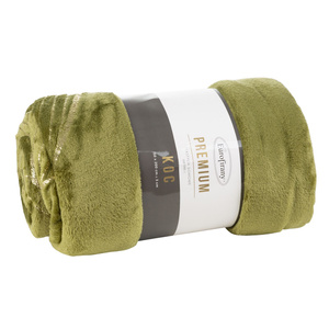 Koc 150 x 200 Blanca 3 Oliwkowy