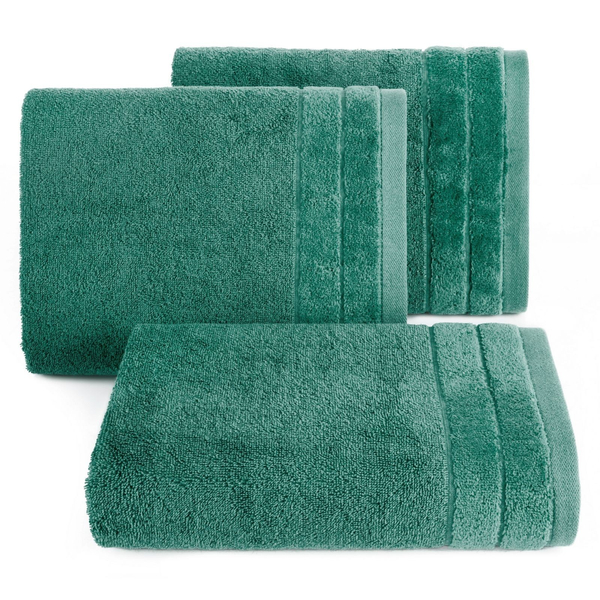 Towel 30 x 50 Damla cotton 13,500 G/M2 C. Green