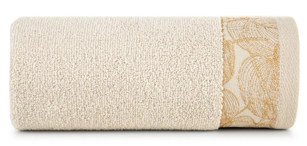 50 x 90 Bath Towel Cotton Agis 02 Beige