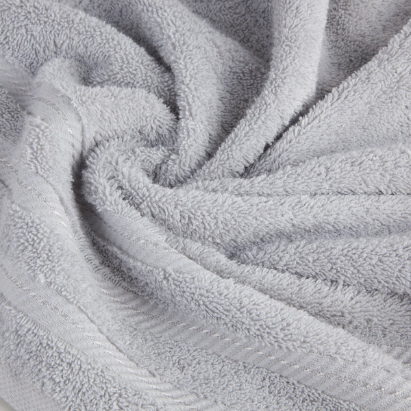 Towel 50 x 90 Bath Frotte Vito 04 Silver