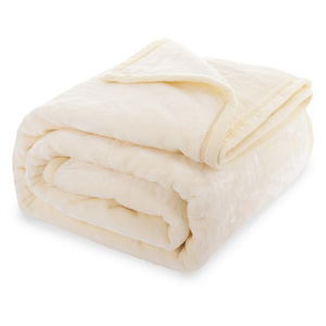 Koc 200 x 220 Akrylowy Jednolity Ciepły Yasemin 08