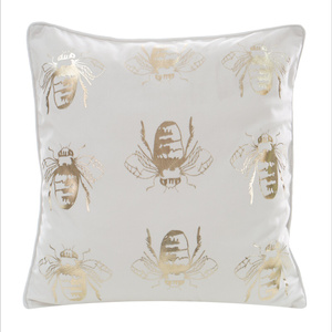 Poszewka 45 x 45 Dekoracyjna Velvet BLINK15 Biel