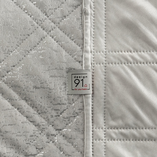 Narzuta 200 x 220 Pikowana Welurowa Luiz Blink Sre