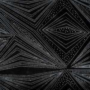 Zasłona Dekoracyjna Arianna 140 x 250 Czarny