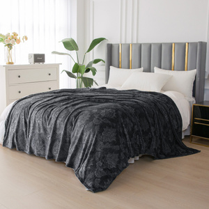 Blanket 160 x 200 Microfiber Embossed Clemente 02