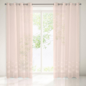 Decorative Ready-made curtain Efil Pink 140 x 250 Tapes
