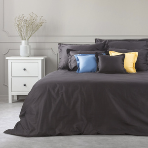 Novac 40 x 40 Decorative pillowcase Black