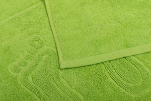 Bathroom rug Sora 50 x 70 12 650 g/m2 Lime