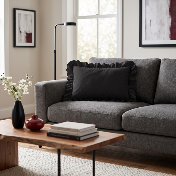Poszewka 40 x 60 z Falbaną Luxury Jowita 01