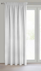 Zasłona 140 x 270 Dekoracyjna Taśma Eris J.Srebrny