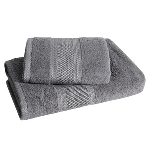 Bath Towel Set 2 pcs Kali Steel