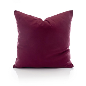 Poszewka Bawełna 45 x 45 Jednolita Ola Bordo Bordowa