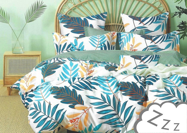 Pościel Satyna Bawełniana nr A1410 200x220PP 4 części