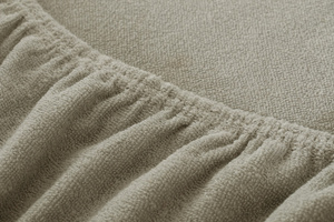 Terry sheet with elastic 156_D Grey 90x200