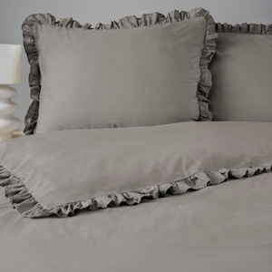 Bedding 220 x 200 3 pcs Pure Cotton with Ruffle 05