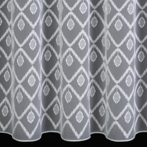 Decorative Curtain Mia 360 x 140 Tape White