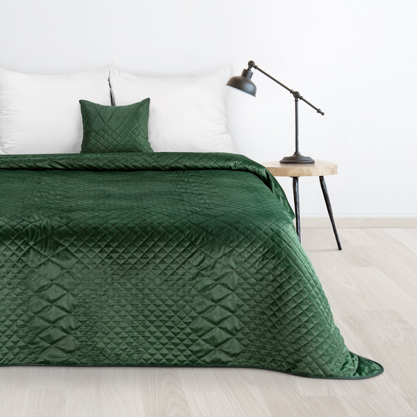 Narzuta 220 x 240 Pikowana Design91 Luiz3 C. Zieleń