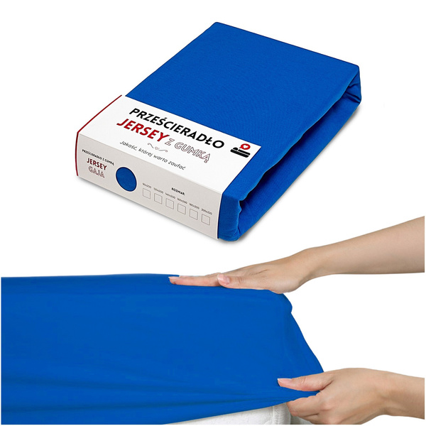 Prześcieradło 200 x 220 Jersey z Gumką Gaja 10