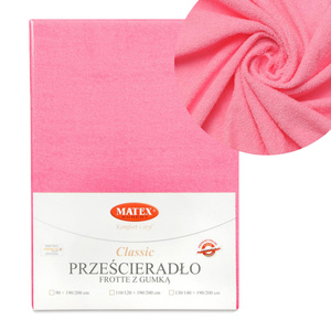 Terry sheet 120 x 200 with elastic CLASSIC 10