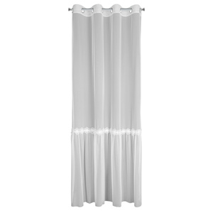 Firana 140 x 250 Dekoracyjna Przelot ALISON Biały