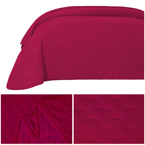 Narzuta 200 x 220 Tłoczona Welurowa Tommaso 10