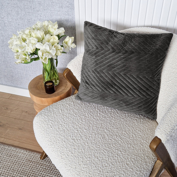 Poszewka 45 x 45 Jodełka Welurowa Caden 03