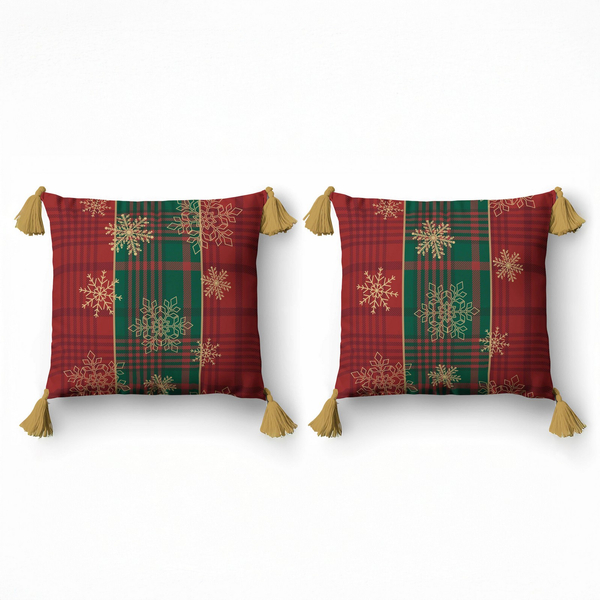 Christmas pillowcase 45 x 45 Christmas Panama 5382A