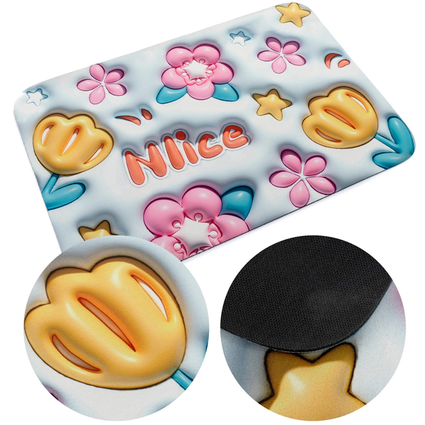 Magic 27 3D Non-Slip Absorbent Bathroom Mat