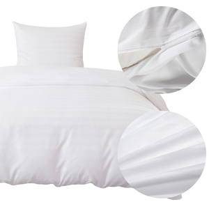 Pościel 140 x 200 2cz Satynowa Pasy Ramiro 12