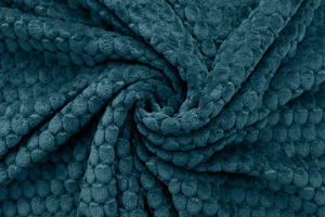 Blanket 200 x 220 Microfiber Embossed Plush Ala Circle 3D 01