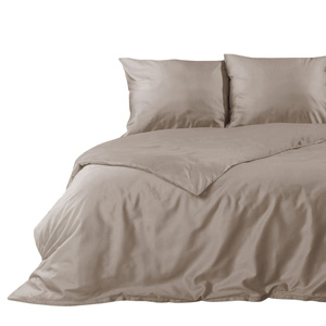 Bedding 160 x 200 3pc Satin Nova3 Beige