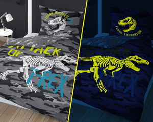 Bedding 140 x 200 2 pcs FLUO Youth Jaime 3042A