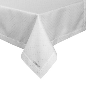 Tablecloth 140 x 240 Decorative Ellen White+Silver