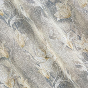 Zasłona 140 x 250 Dekoracyjna Przelotki Ola Srebrn