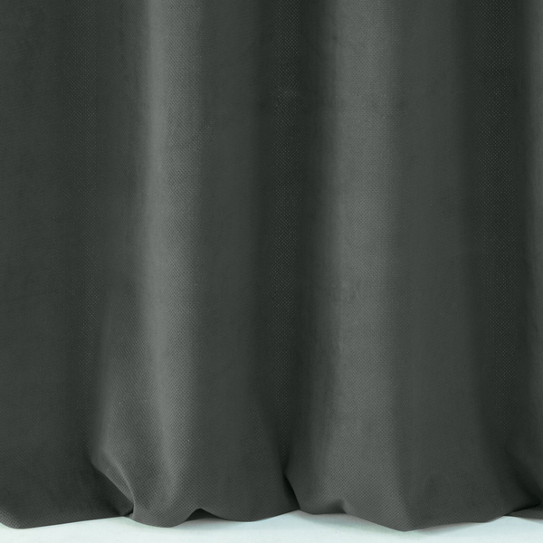 Curtain 140 x 250 Decorative Velvet Milo Graphite