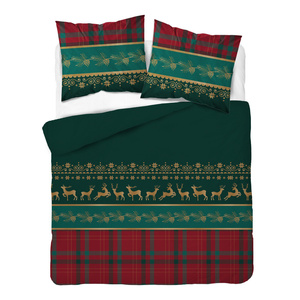 Pościel 160 x 200 3cz Flanela Bawełna Laura 5620A