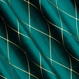 Pierre Cardin Margo C.Turquoise Curtain 140 x 250 Spillover