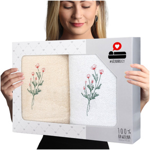 Komplet Ręczników 2szt. 50x100 Luba 01