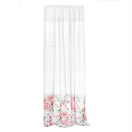 Curtain 140 x 250 Decorative Rosally Tape Pink